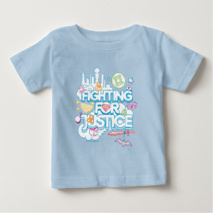 T-shirt Pour Bébé DC Super Hero Girls Fighting For Justice