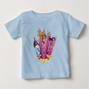 T-shirt Pour Bébé DC Super Hero Girls Trio