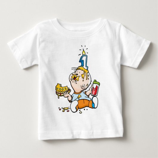 T-shirt Pour Bébé De 1 an (Devant)