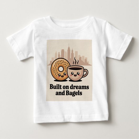 T-shirt Pour Bébé De Brooklyn avec amour (Devant)