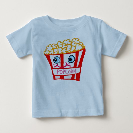 T-shirt Pour Bébé 🍿 de maïs (Devant)