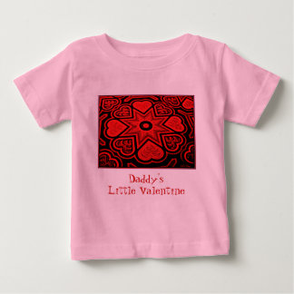 T-shirt pour bébé de 'Papa's Little Valentine'