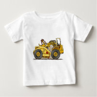T-Shirt pour bébé de racleur de Earthmover