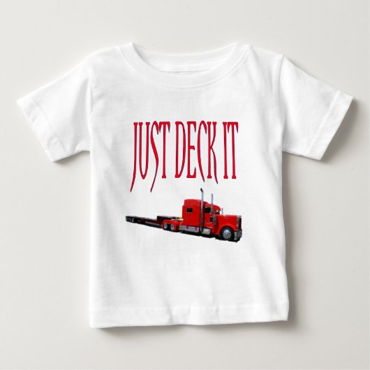 T-shirt Pour Bébé Décorez-le simplement (Devant)