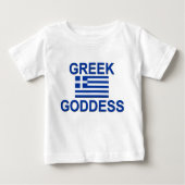 T-shirt Pour Bébé Déesse grecque (Devant)
