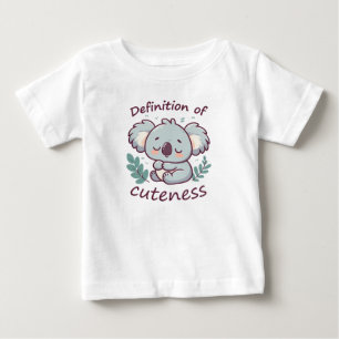 T-shirt Pour Bébé Définition de mignon Ours de Koala australien