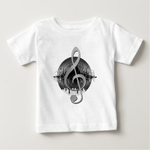T-shirt Pour Bébé Délicat Tune - Argent