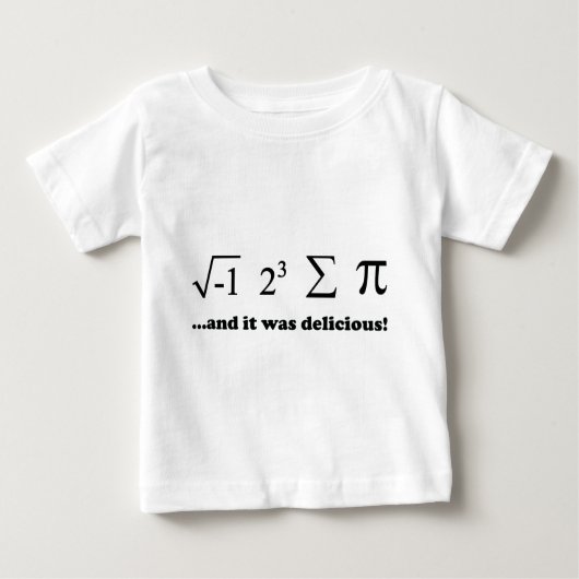 T-shirt Pour Bébé Délicieux (Devant)