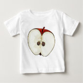 T-shirt Pour Bébé Demi-Apple (Devant)