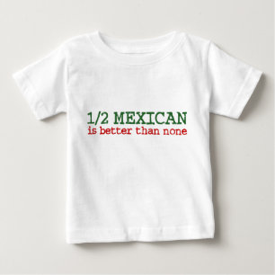T-shirt Pour Bébé Demi-mexicain