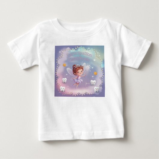 T-shirt Pour Bébé Dent de fée (Devant)
