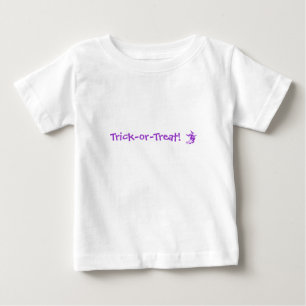 T-shirt Pour Bébé Des bonbons ou un sort !