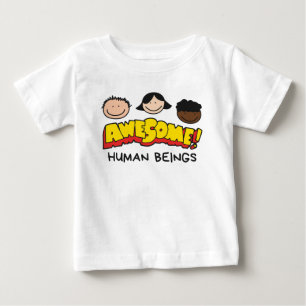 T-shirt Pour Bébé Des êtres humains géniaux