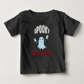 T-shirt Pour Bébé Des fantômes amusants pour Halloween (Devant)