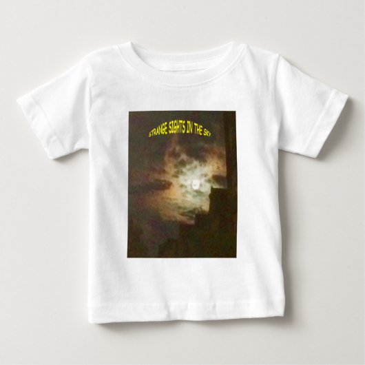 T-shirt Pour Bébé Des points de vue étranges dans le ciel (Devant)