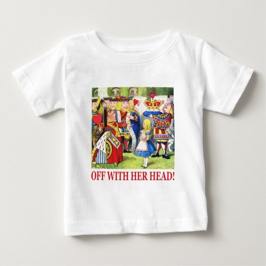 T-shirt Pour Bébé Descendez Avec Sa Tête ! (Devant)