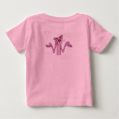 T-shirt Pour Bébé design d'art lion (Dos)