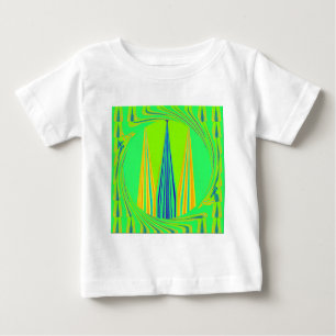 T-shirt Pour Bébé Design d'art Motif géométrique Edgy