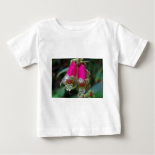 T-shirt Pour Bébé Design de fleurs léopard