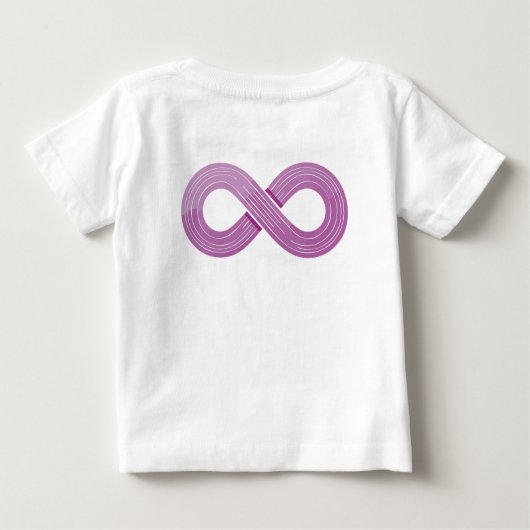 T-shirt Pour Bébé Désobéissance agile (Dos)