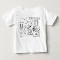 Dessin animé famille ours et maman lapin