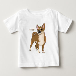 T-shirt Pour Bébé Dessin de Chihuahua pour chien