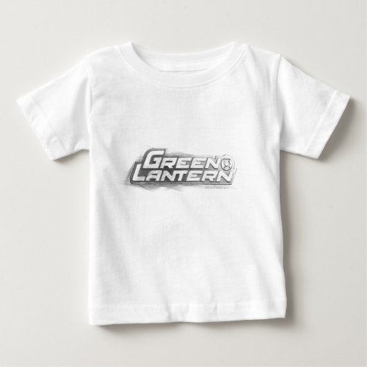 T-shirt Pour Bébé Dessin de lanterne verte (Devant)