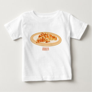 T-shirt Pour Bébé Dessin du Croissant