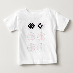 T-shirt Pour Bébé Dessin d'un clou différent
