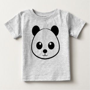 T-shirt Pour Bébé Dessin Panda