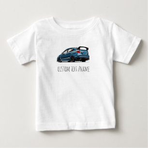T-shirt Pour Bébé dessin sous angle arrière s205