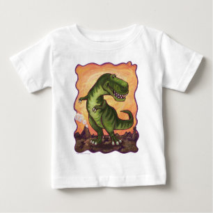 T-shirt Pour Bébé Dessus d'art de Tyrannosaurus