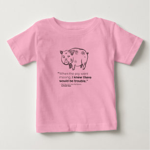 T-shirt Pour Bébé Dessus de filles d'enfant en bas âge de Jethro
