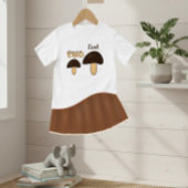T-shirt Pour Bébé Deux champignons