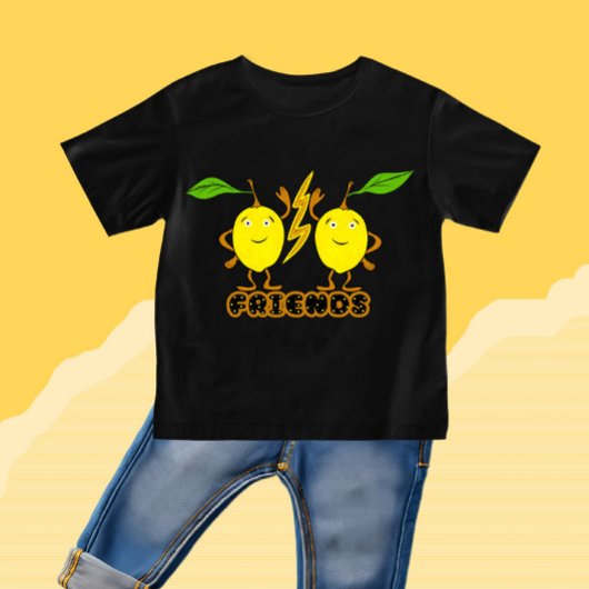 T-shirt Pour Bébé Deux citrons
