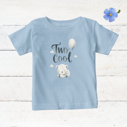 T-shirt Pour Bébé Deux Cool