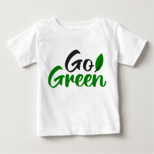 T-shirt Pour Bébé Devenez écolo