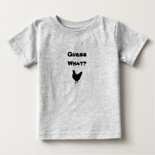 T-shirt Pour Bébé Devinez Quoi ? Tee - shirt des enfants de Chicken