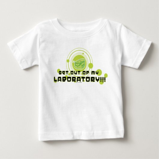 T-shirt Pour Bébé Dexter - Sortez De Mon Laboratoire ! ! ! (Devant)