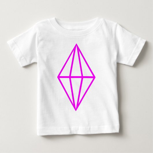 T-shirt Pour Bébé Diamant (Devant)