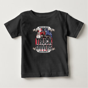 T-shirt Pour Bébé Dieu drôle a créé le drapeau américain de