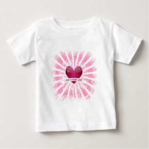 T-shirt Pour Bébé Dieu est l'amour pur