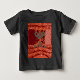 T-shirt Pour Bébé Dieu vous bénisse Golden kenya Hakuna Matata Giraf