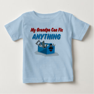 T-shirt Pour Bébé Difficulté quelque chose grand-papa