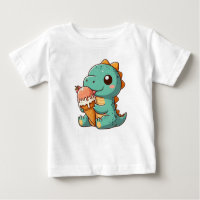 Dino mignonne de glace mangeur