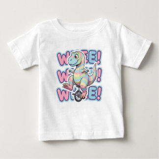 T-shirt Pour Bébé Dinosaur,Whee!!!