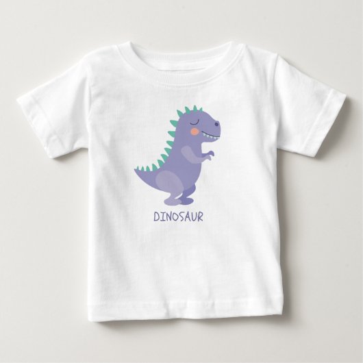 T-shirt Pour Bébé Dinosaure (Devant)