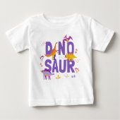 T-shirt Pour Bébé Dinosaure (Devant)