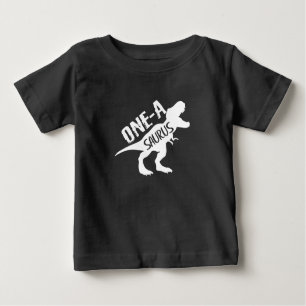 T-shirt Pour Bébé Dinosaure 1-A-Saurus 1er anniversaire