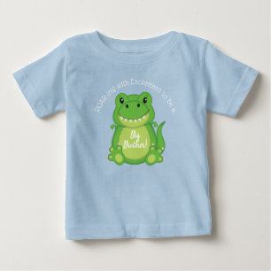 T-shirt Pour Bébé Dinosaure Baby shower T-Rex